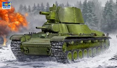 トランペッター[TR09591]1/35 ソビエト軍 T-100Z多砲塔重戦車