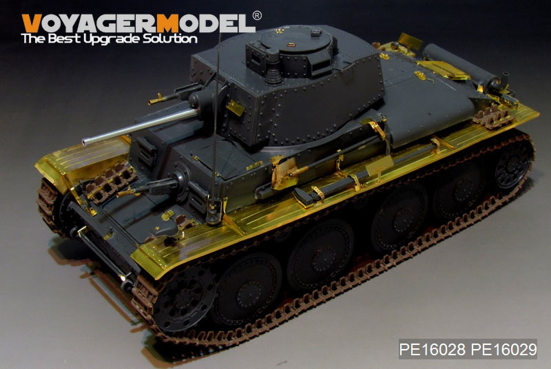 VoyagerModel [PE16029]1/16 WWII独 38(t)軽戦車 E/F型 フェンダーセット(パンダ16001用)