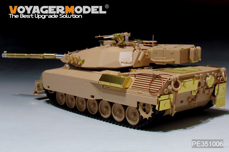 VoyagerModel [PE351006A]1/35 現用 カナダ陸軍主力戦車レオパルドC2MEXASセットA  スモークディスチャージャー付(MENG TS-041用)