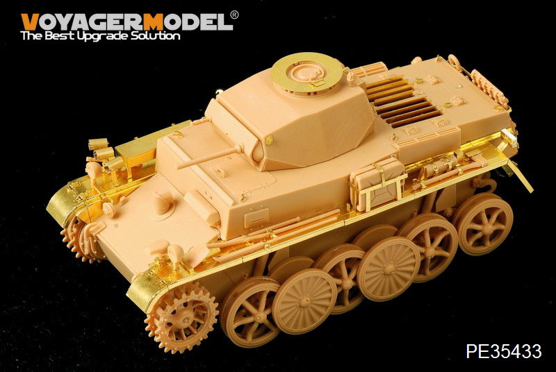 VoyagerModel [PE35433]WWII独 I号戦車C型(VK601) エッチングセット(ホビーボス82431用)