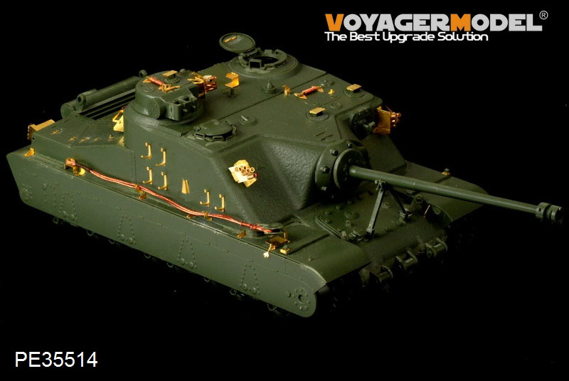 VoyagerModel [PE35514]WWII英 A39トータス突撃戦車 エッチングセット