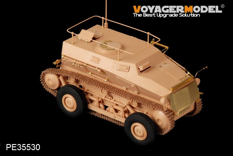 VoyagerModel [PE35530]WWII独 Sd.Kfz.254 ザウラー装輪/装軌装甲車 エッチングセット(ホビーボス82491用)