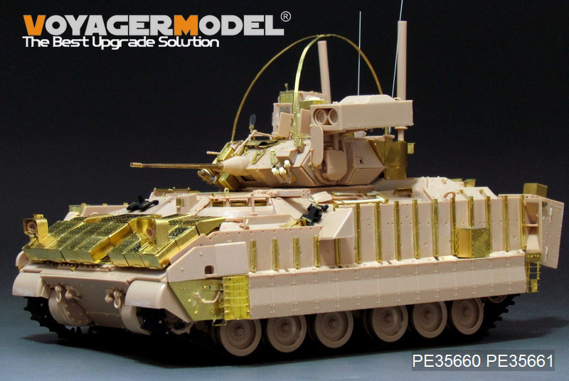 VoyagerModel [PE35660] 1/35 現用米 M2A3 ブラッドレー BUSK III 増加装甲付き  エッチング基本セット(モンモデルSS-004用)