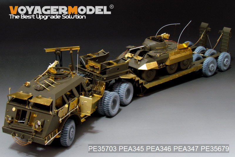 VoyagerModel [PE35703]1/35 WWII米 M25ドラゴンワゴン 戦車運搬車 エッチングセット