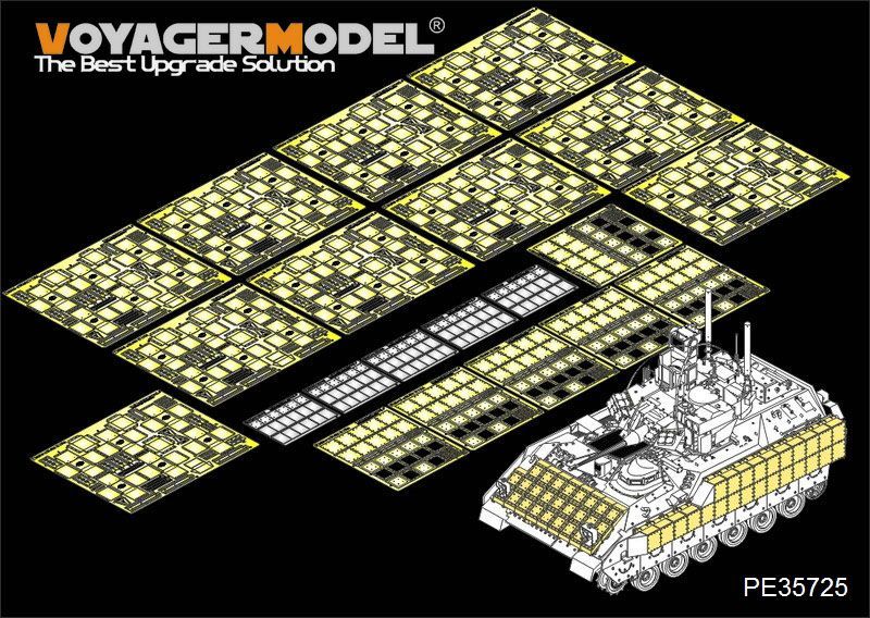 VoyagerModel [PE35725] 現用米 M3A3ブラッドレー歩兵戦闘車 爆発反応