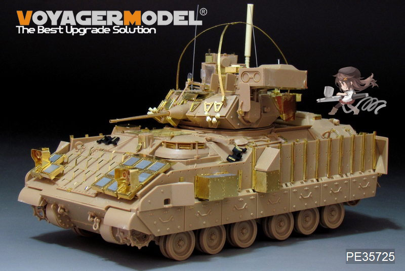 VoyagerModel [PE35725] 現用米 M3A3ブラッドレー歩兵戦闘車 爆発反応装甲セット(モンモデルSS-006/オロチ  IM001/IM002用)