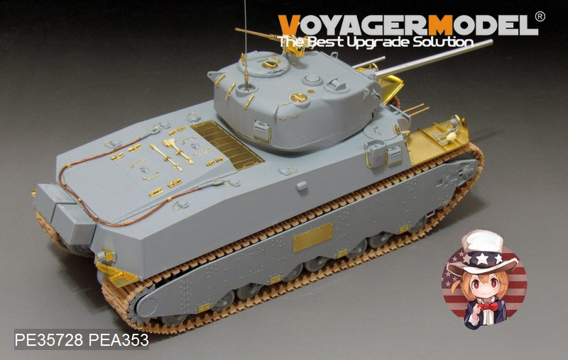 VoyagerModel [PE35728] 1/35　WWII米 M6重戦車 エッチングセット(DML6789用)