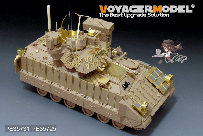 VoyagerModel [PE35731] 現用米 M3A3ブラッドレー歩兵戦闘車 w/BUSK III エッチング基本セット(オロチ  IM001/002用)