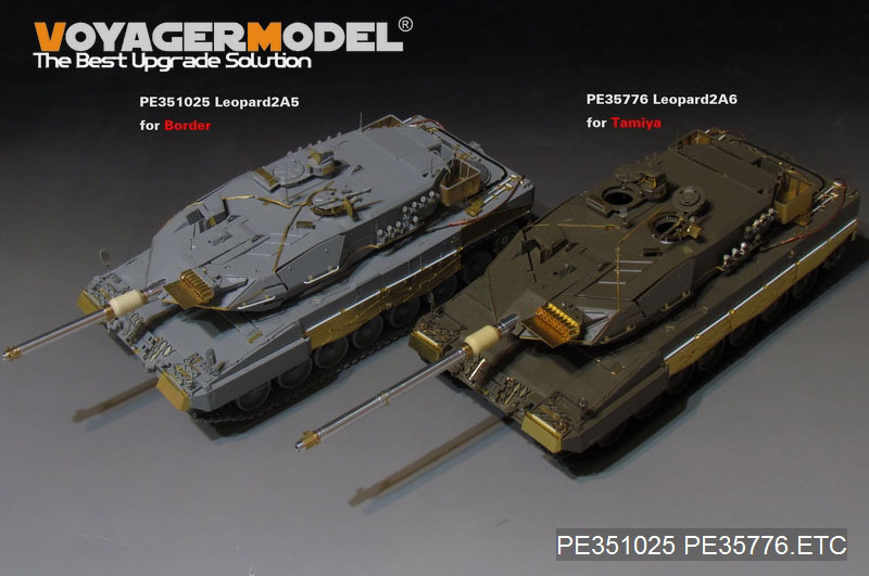 VoyagerModel[PE35776B]1/35 現用 独 ドイツ連邦軍レオパルド2A6ベーシックセットVer.B(砲身付)(タミヤ35271用)