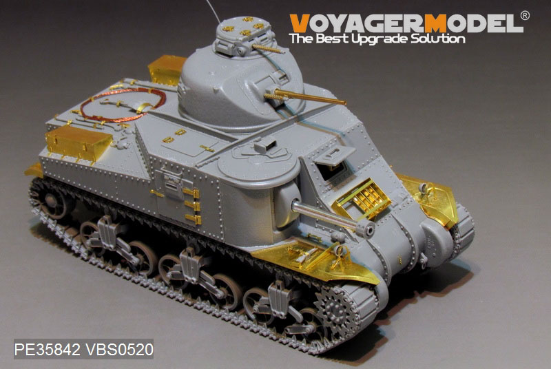 VoyagerModel [PE35842]1/35 WWII米 M3リー中戦車 エッチング基本セット(タコム2085用)