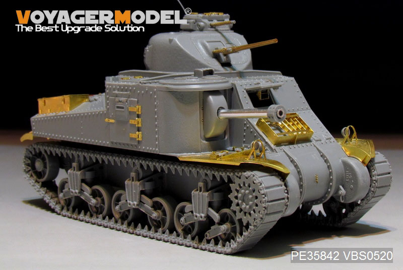 VoyagerModel [PE35842]1/35 WWII米 M3リー中戦車 エッチング基本セット(タコム2085用)