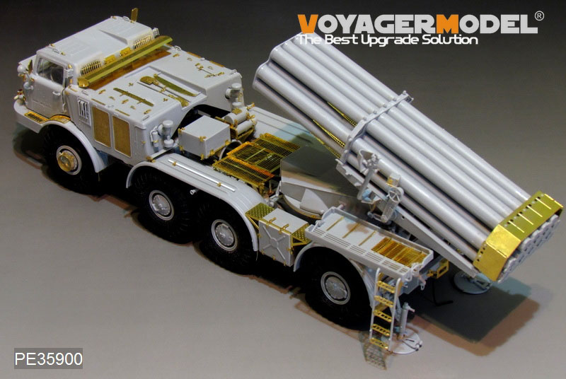 VoyagerModel [PE35900]1/35 現用露 BM-27 多連装ロケット ウラガン エッチング基本セット(トラペ01026用)