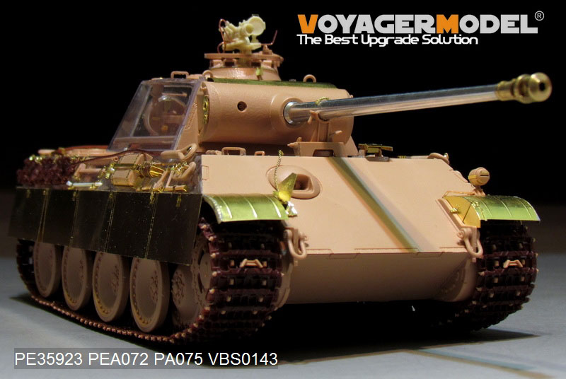 VoyagerModel [PE35923]1/35 WWII独 パンターG型 前期型 エッチング基本セット(RFM 5016用)