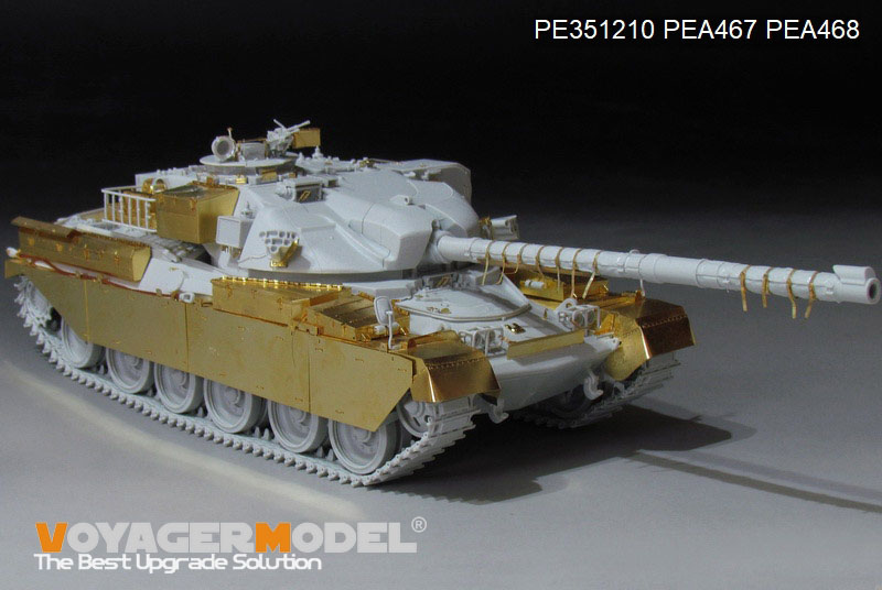 VoyagerModel [PEA467]1/35 現用 イギリスチーフテン主力戦車フェンダー&サイドスカートセット(モンモデル TS-051）