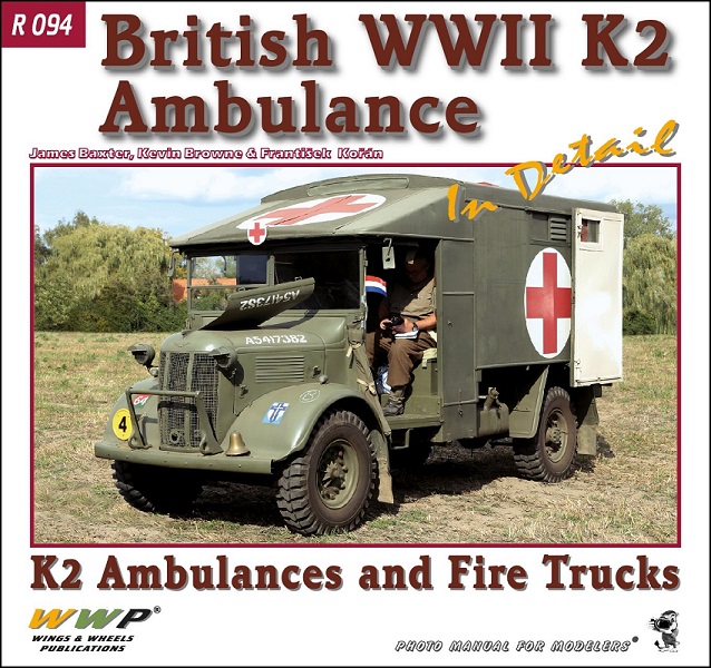 WWP[R094]WWII イギリス陸軍オースチンK2救急車＆消防車写真集 - M.S