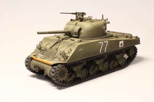 アスカモデル[35-046] 1/35 M4A3シャーマン 75ｍｍ 後期型 クーガー