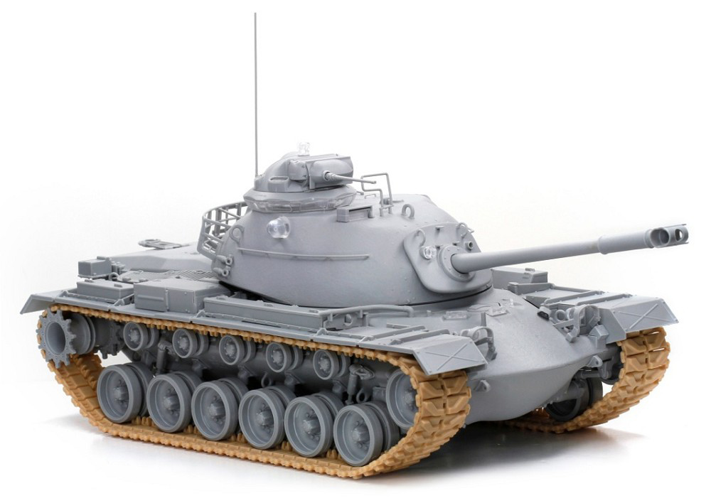 米陸軍M48A3 パットン戦車完成品 田宮1 35 - 模型製作用品