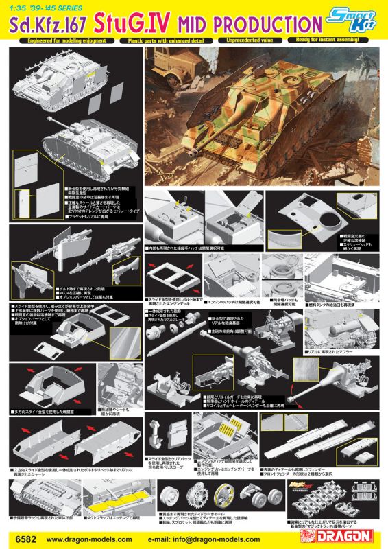 サイバーホビー[CH6582]1/35 WW. II WW. II ドイツ軍 IV号突撃砲 中期生産型