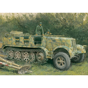 サイバーホビー[CH6794] 1/35 ドイツSd.Kfz.7 8tハーフトラック1943年生産型（スマートキット）