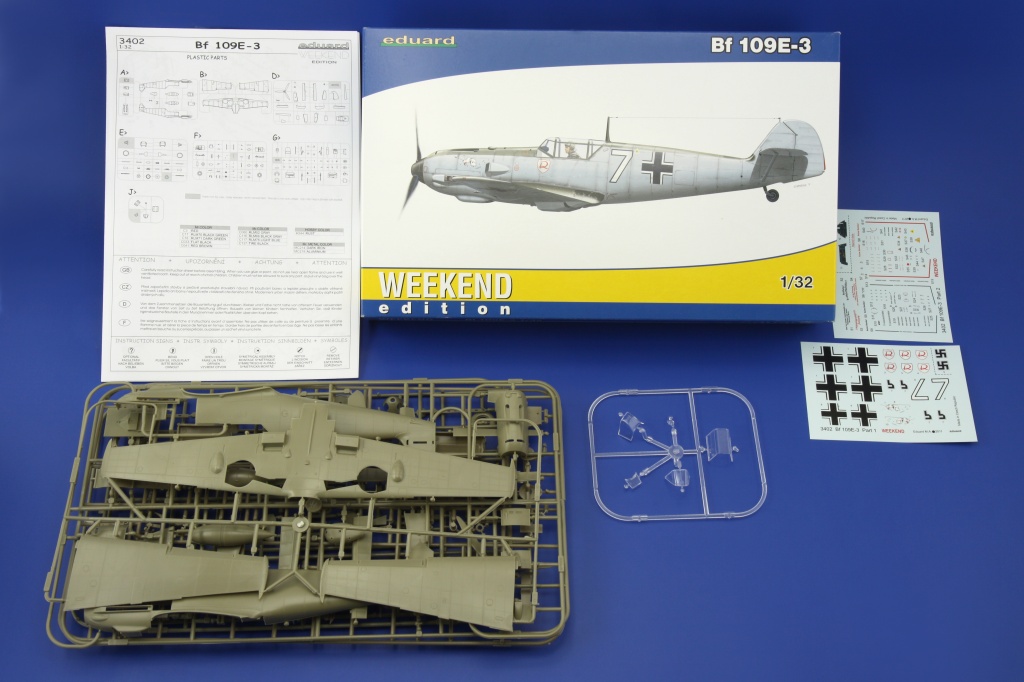 エデュアルド [EDU3402]1/32Bf109Eー3ウィークエンドエディション