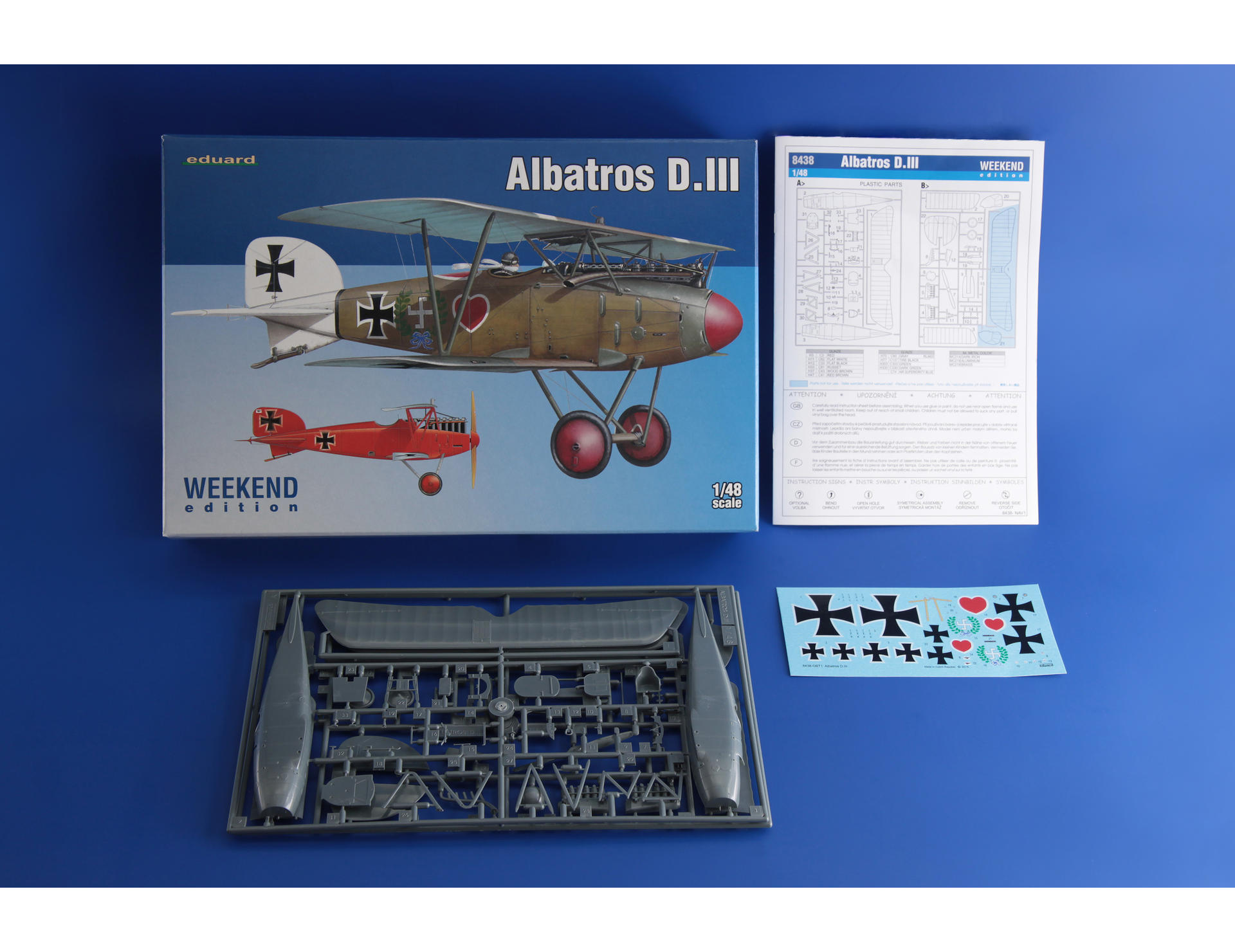 1/48 アルバトロス D.III OEFFAG 253.12 1918年夏 - プラモデル