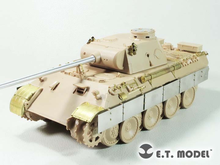 E.T.MODEL[E35-274]1/35 WWII 独 パンターD型(中/後期生産型)セット(モンモデル用)