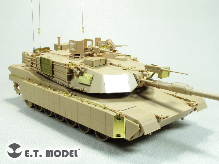 E.T.MODEL[E35-284]1/35 現用 米陸軍/海兵隊 M1A1 AIM/M1A1 TUSK(モンモデルTS-032用)