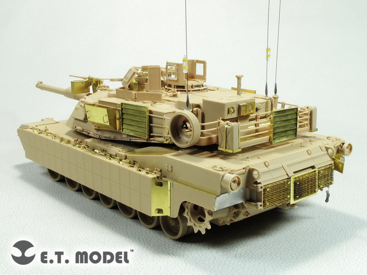 E.T.MODEL[E35-284]1/35 現用 米陸軍/海兵隊 M1A1 AIM/M1A1 TUSK(モンモデルTS-032用)