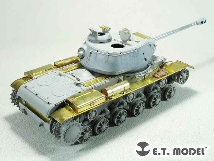 E.T.MODEL[E35-285]1/35WWIIソビエト/ロシアKV-85/KV-122重戦車用ベーシックセット(トランペッター用)