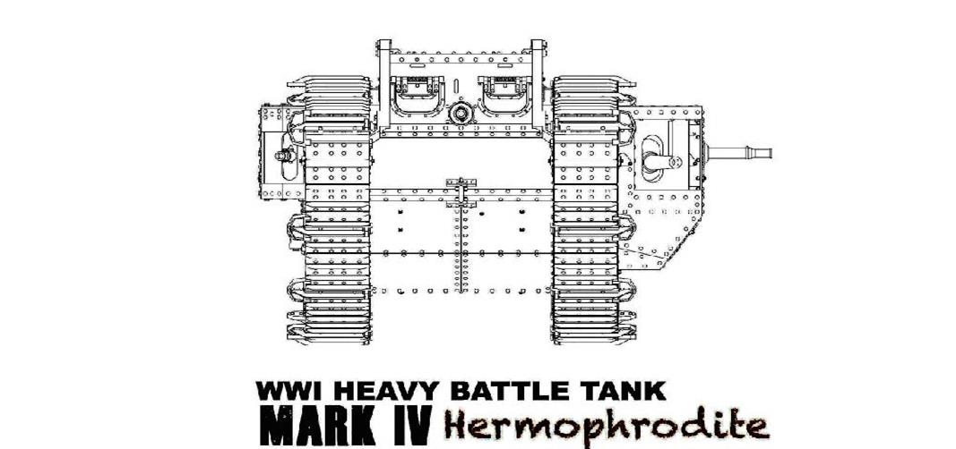タコム[TKO2010] 1/35 マークIV戦車（雄雌型）限定品