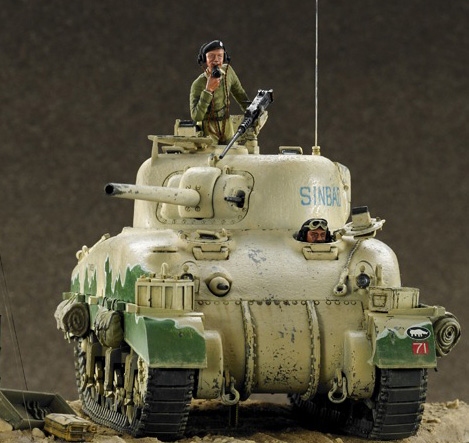 モデルアート[MFS-001]1/35 第2次大戦 イギリス戦車兵セット - WWII British Tank crew