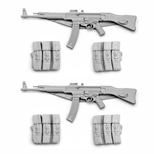 SOL MODEL[MM410]1/16 WWII ドイツStG44突撃銃(2個入) - M.S Models