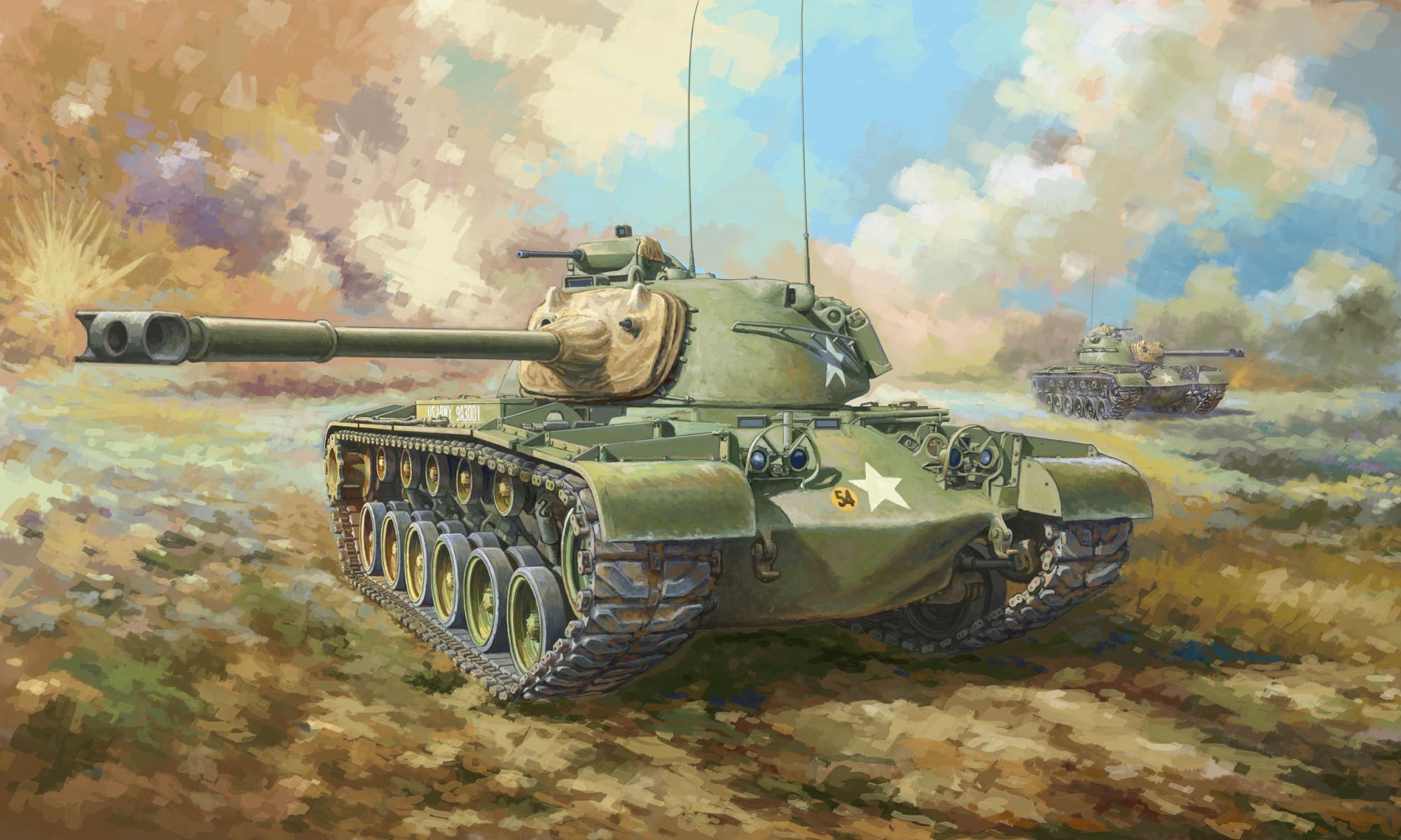 アイラブキット[ILK63531]1/35 M48A1 主力戦車