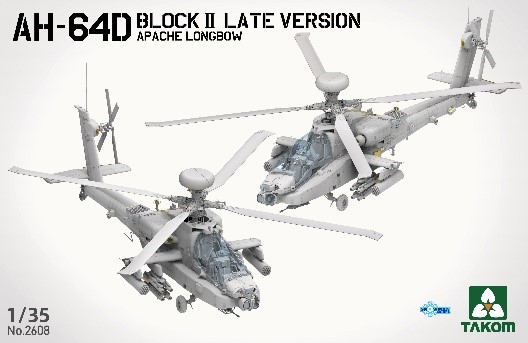タコム[TKO2608]1/35 AH-64D アパッチ・ロングボウ攻撃ヘリコプター ブロックII 後期型