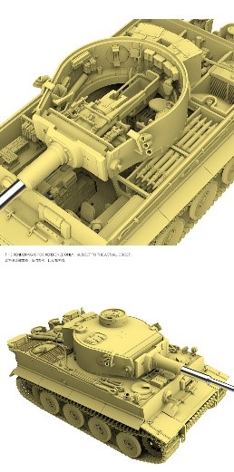 タコム/ユースター[TKOUSNO-006]1/48 タイガーI 初期型 w/フルインテリア 「クルスクの戦い」