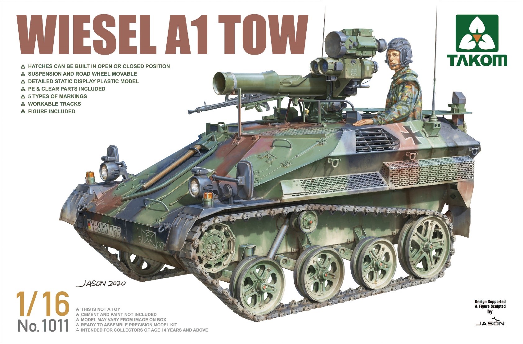 タコム Tko1011 1 16 ヴィーゼル A1 Tow M S Models Web Shop