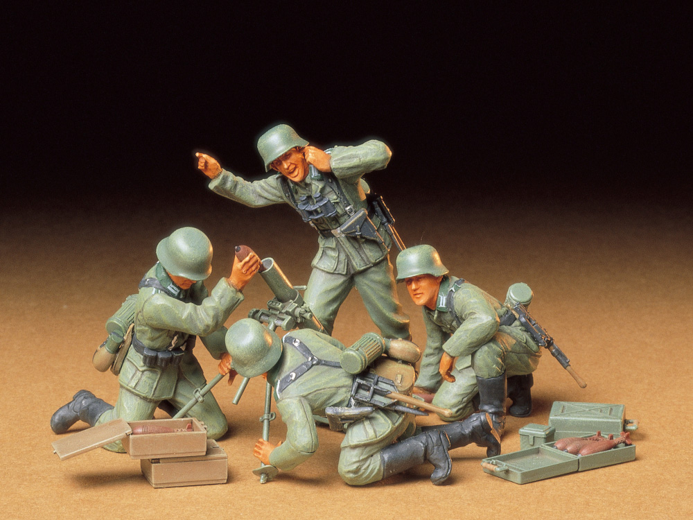 タミヤ[TAM35193]1/35 ドイツ歩兵 迫撃砲チームセット - M.S Models