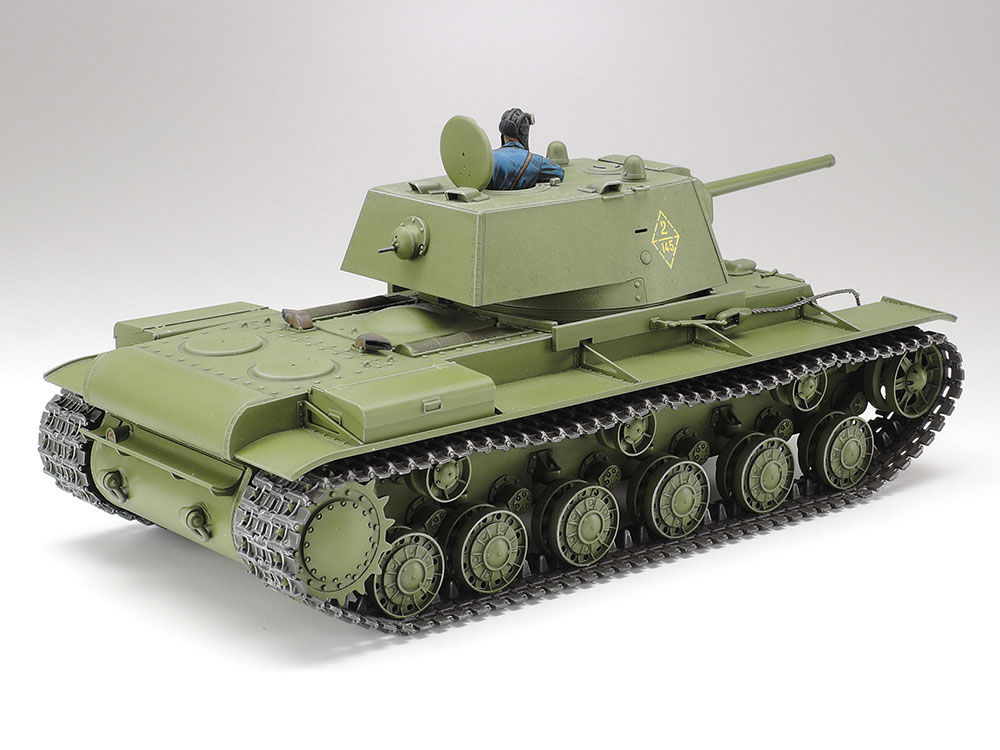 タミヤ[TAM35372]1/35 ソビエト重戦車 KV-1 1941年型 初期生産車 - M.S