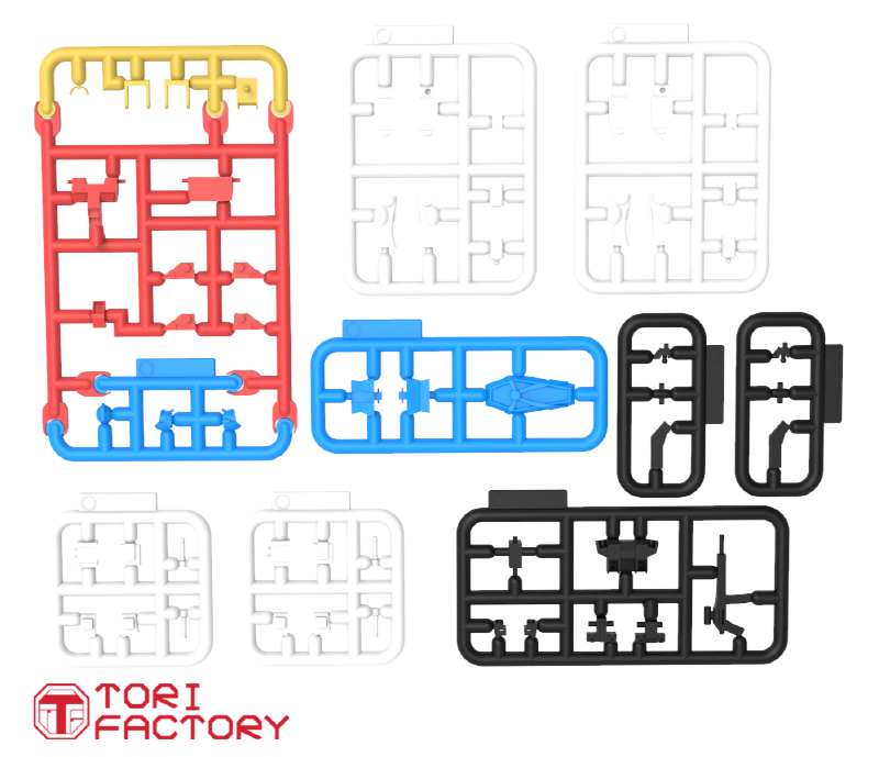 トリファクトリー[ID-02]1/12フィギュア用ロボ組立キット－1 (レジン製ニッパー付) - M.S Models Web Shop