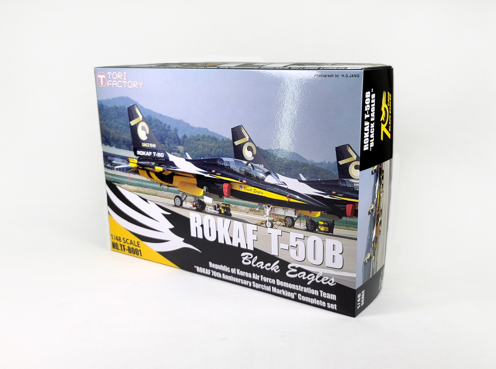 トリファクトリー[TF-8001]1/48 T-50BブラックイーグルスROKAF創設70周年記念スペシャルセット