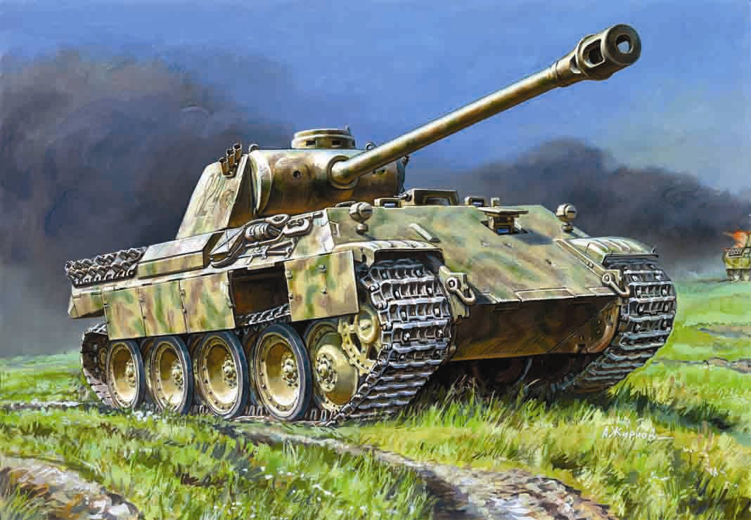 ズベズダ[ZV3678]1/35 パンター中戦車D型 - M.S Models Web Shop